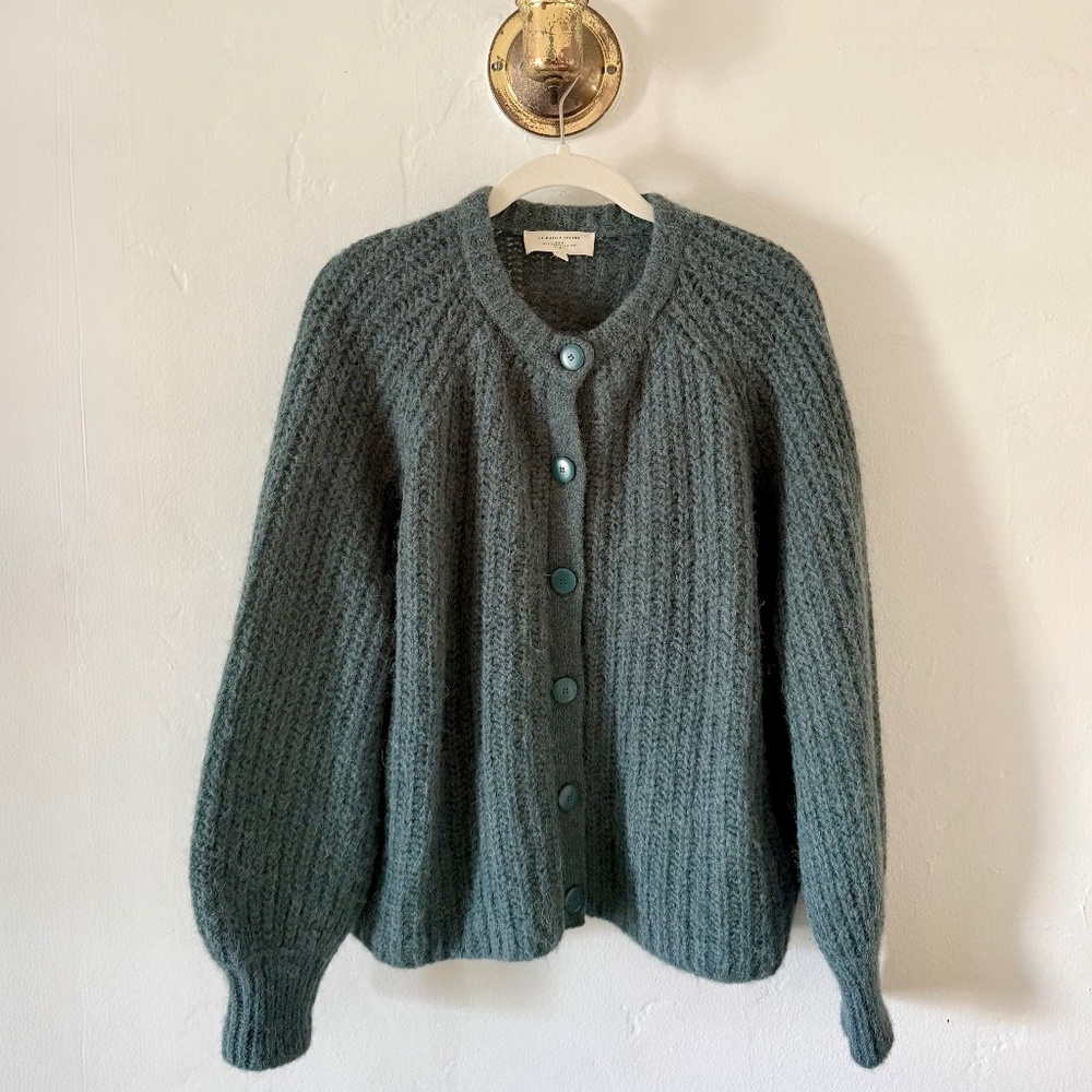Sezane Emile Cardigan Sage - Size M